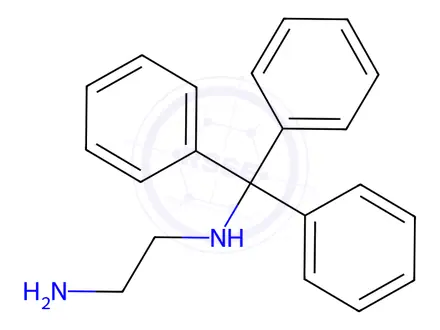 Chemical structure of N1-Tritylethane-1,2-diamine