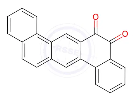 Chemical structure of Dibenz[a,h]anthracene-5,6-dione