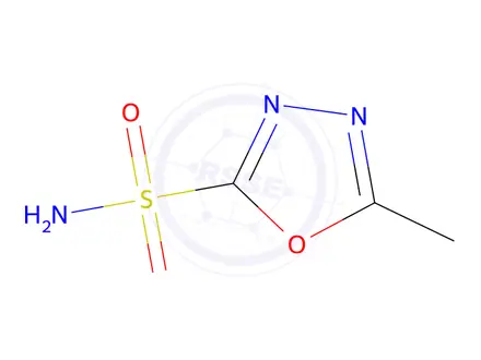 Chemical structure of 5-Methyl-1,3,4-oxadiazole-2-sulfonamide