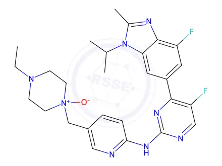 Chemical structure of Abemaciclib Impurity 17