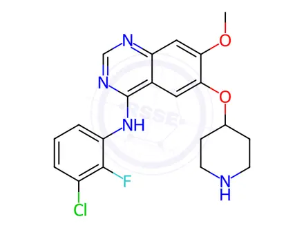 Chemical structure of Sapitinib Impurity 212