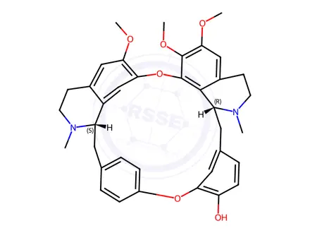 Chemical structure of BerbaMine dihydrochloride