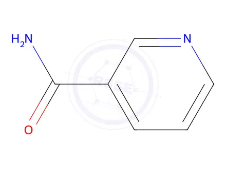 Chemical structure of Nicotinamide