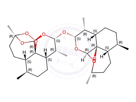 Chemical structure of Dihydro Artemisinin Dimer