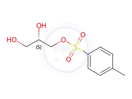 Chemical structure of (S)-1-Tosyloxy-2,3-propanediol