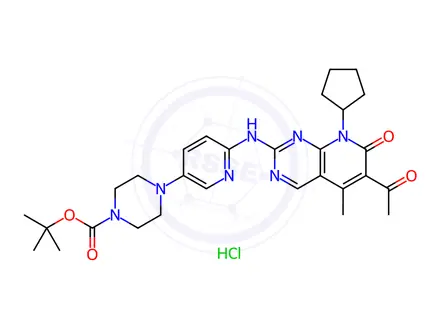 Chemical structure of Palbociclib Impurity 262