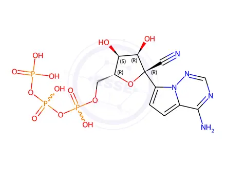 Chemical structure of Remdesivir Metabolite GS-443902