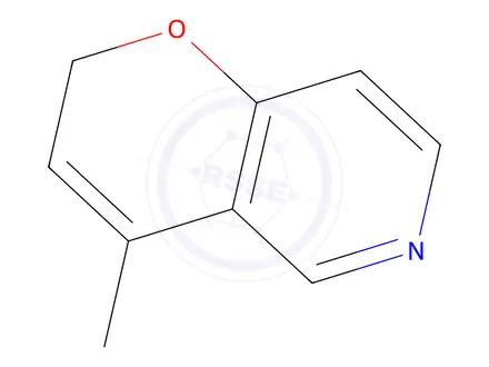 Chemical structure of 2H-Pyrano[3,2-c]pyridine,4-methyl-(9CI)