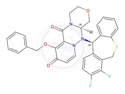 Chemical structure of Baloxavir Impurity 250