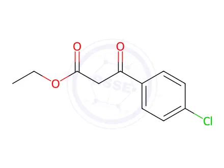 Chemical structure of Ethyl 3-(4-chlorophenyl)-3-oxo-propionate (BSC)