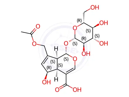 Chemical structure of Asperulosidic Acid