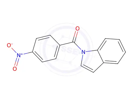 Chemical structure of (1H-Indol-1-yl)(4-nitrophenyl)methanone
