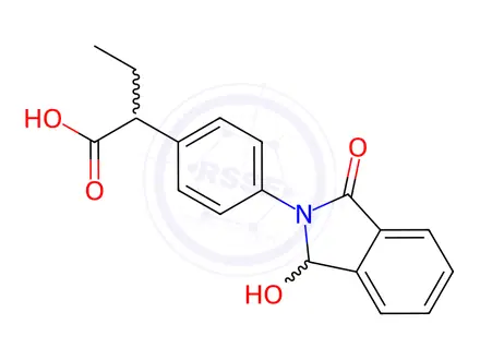 Chemical structure of Indobufen Impurity 135