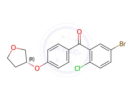 Chemical structure of Empagliflozin Impurity 575