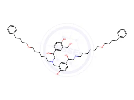 Chemical structure of Salmeterol EP Impurity G
