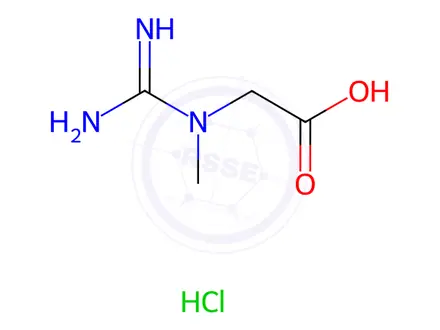 Chemical structure of Creatine Hydrochloride