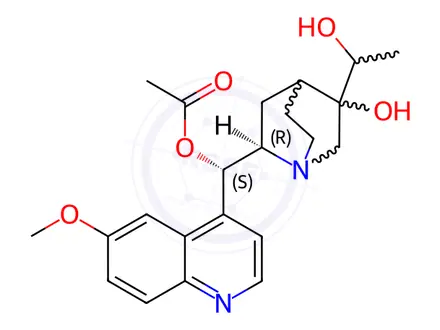 Chemical structure of Quinidine Sulfate Impurity 10