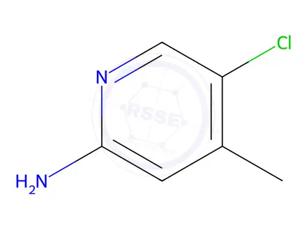 Chemical structure of 5-Chloro-4-methylpyridin-2-amine