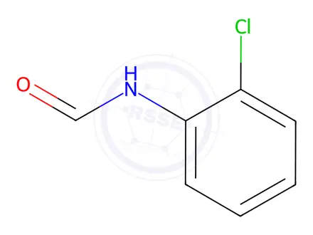 Chemical structure of Formamide,N-(2-chlorophenyl)