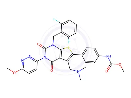 Chemical structure of Relugolix Impurity 294