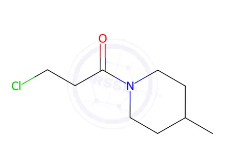 Chemical structure of 1-(3-Chloropropanoyl)-4-methylpiperidine