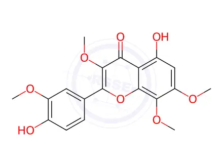 Chemical structure of Rutoside Trihydrate Impurity 25