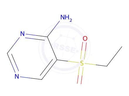 Chemical structure of 5-(Ethylsulfonyl)pyrimidin-4(3h)-imine