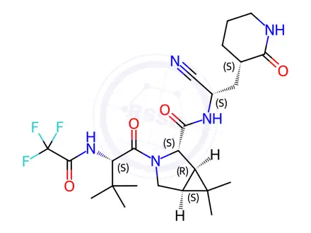 Chemical structure of Travatrelvir Impurity 101