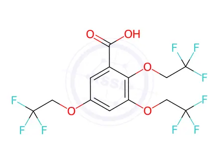Chemical structure of Flecainide Impurity 10