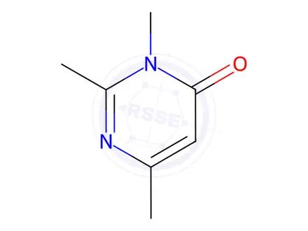 Chemical structure of 2,3,6-Trimethyl-4(3H)-pyrimidinone