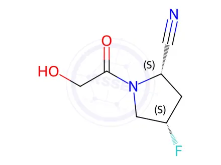 Chemical structure of Prusogliptin Impurity 87