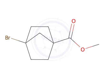 Chemical structure of Methyl4-bromobicyclo[2.2.1]heptane-1-carboxylate