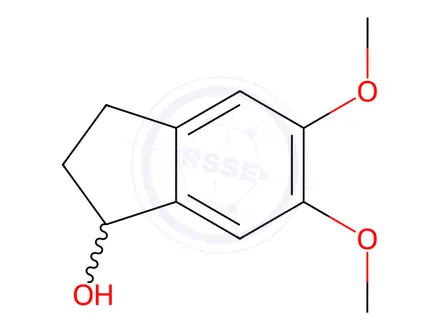 Chemical structure of 2,3-DIHYDRO-5,6-DIMETHOXY-1H-INDEN-1-OL