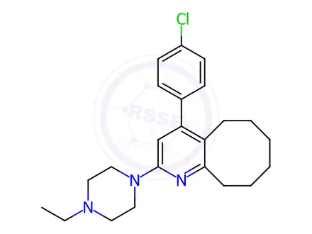 Chemical structure of Blonanserin Impurity 84