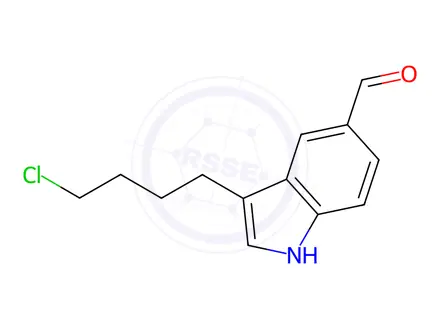 Chemical structure of 3-(4-Chlorobutyl)-1H-indole-5-carboxaldehyde