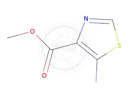 Chemical structure of Methyl 5-iodothiazole-4-carboxylate