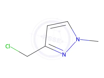 Chemical structure of 3-Chloromethyl-1-methylpyrazole