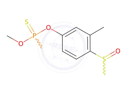 Chemical structure of Fensulfothion Impurity 8