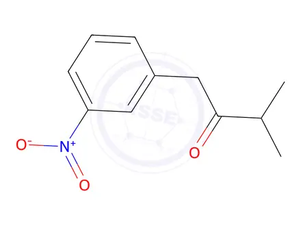 Chemical structure of 3-Methyl-1-(3-nitrophenyl)butan-2-one