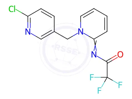 Chemical structure of Flupyrimin
