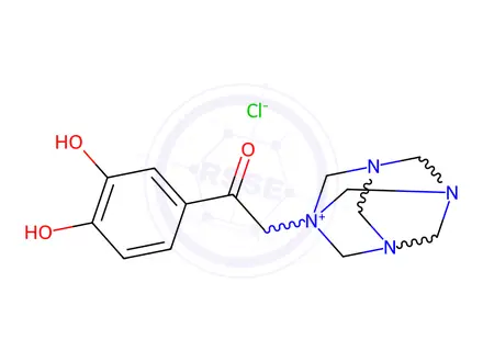 Chemical structure of Norepinephrine Impurity 168