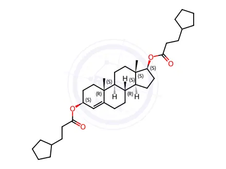 Chemical structure of Testosterone Impurity 118