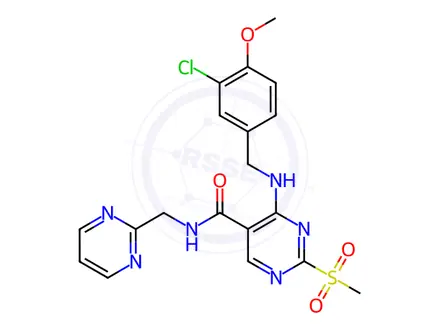 Chemical structure of Avanafil Impurity 247