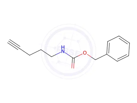 Chemical structure of Benzyl pent-4-yn-1-ylcarbamate