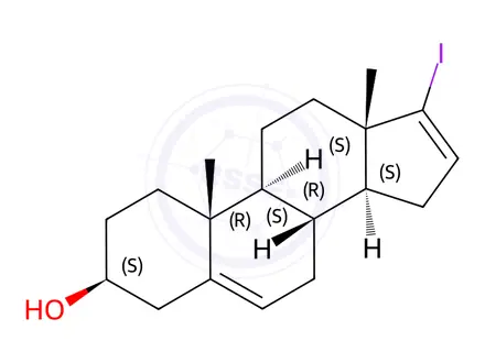 Chemical structure of Abiraterone Acetate Impurity 34