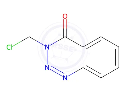 Chemical structure of 3-(Chloromethyl)-1,2,3-benzotriazin-4(3H)-one