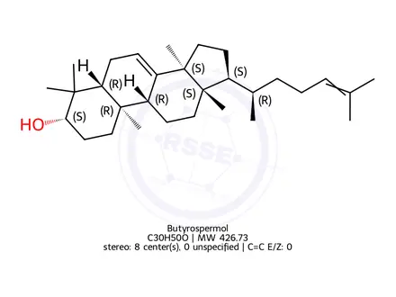 Chemical structure of Butyrospermol