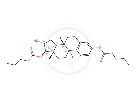 Chemical structure of Estradiol Valerate Impurity 12
