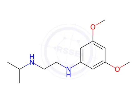 Chemical structure of Erdafitinib Impurity 46