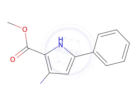 Chemical structure of Methyl 3-Amino-5-phenyl-1h-pyrrole-2-carboxylate